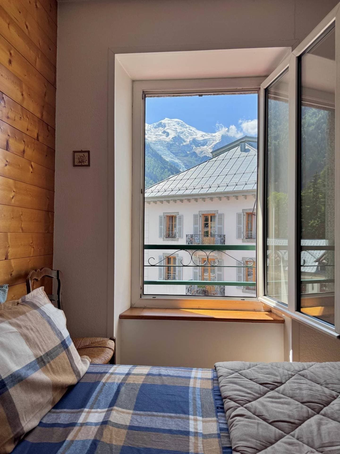 Historický byt v Chamonix | Výhľad na Mont Blanc + Balkón