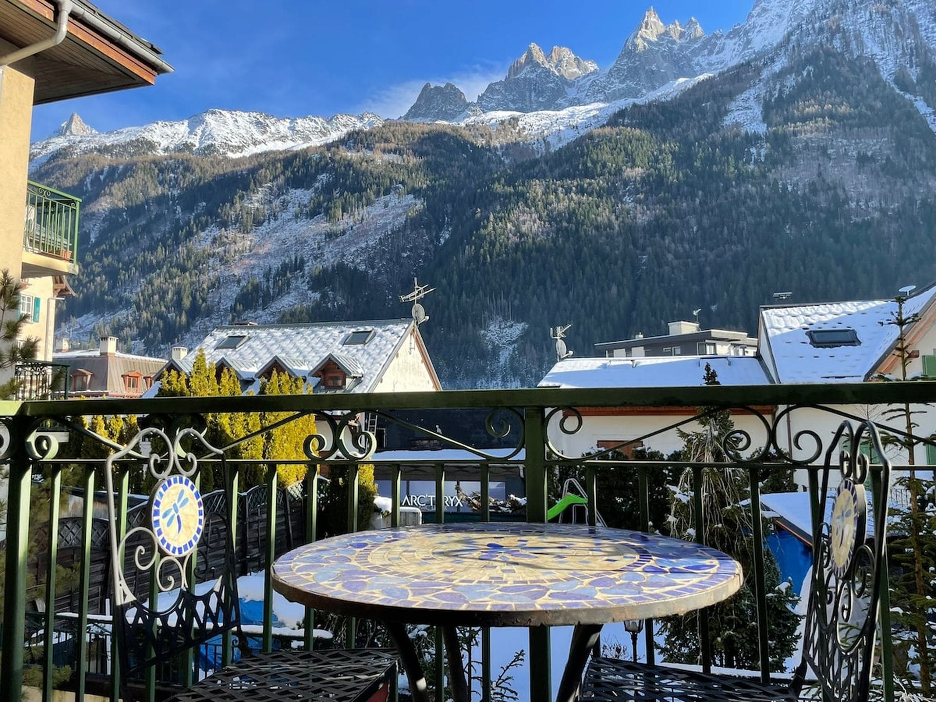 Štúdio v centre Chamonix • Úchvatný výhľad na hory