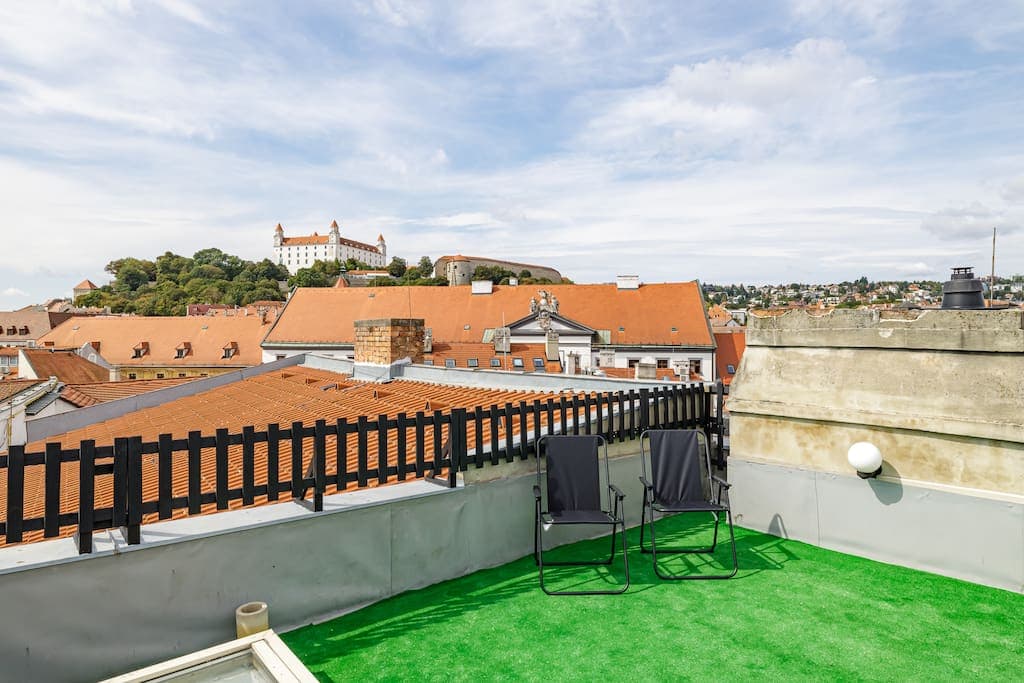 Mestský penthouse so súkromnou strešnou terasou